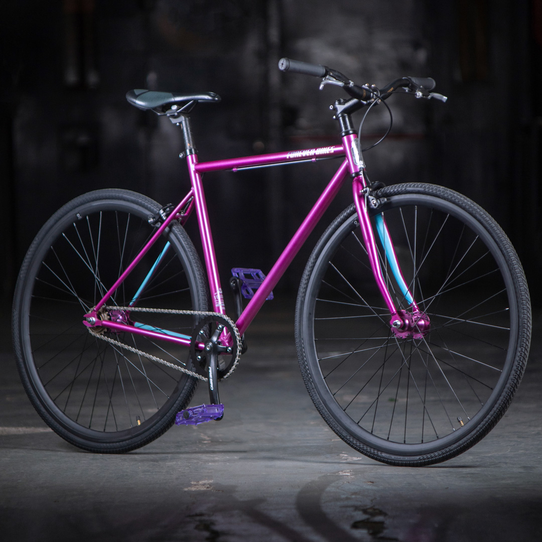 Classic Fucsia Nacar 1 velocidad Forever Bikes